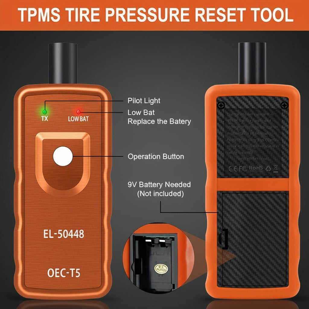 Kabelloses TPMS-Neulernwerkzeug zur einfachen Reifensensor-Rücksetzung | Temsk