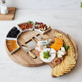 Aurelia Craft Charcuterie Board Set Made Of Acacia Wood For Serving And Entertaining | Temsk