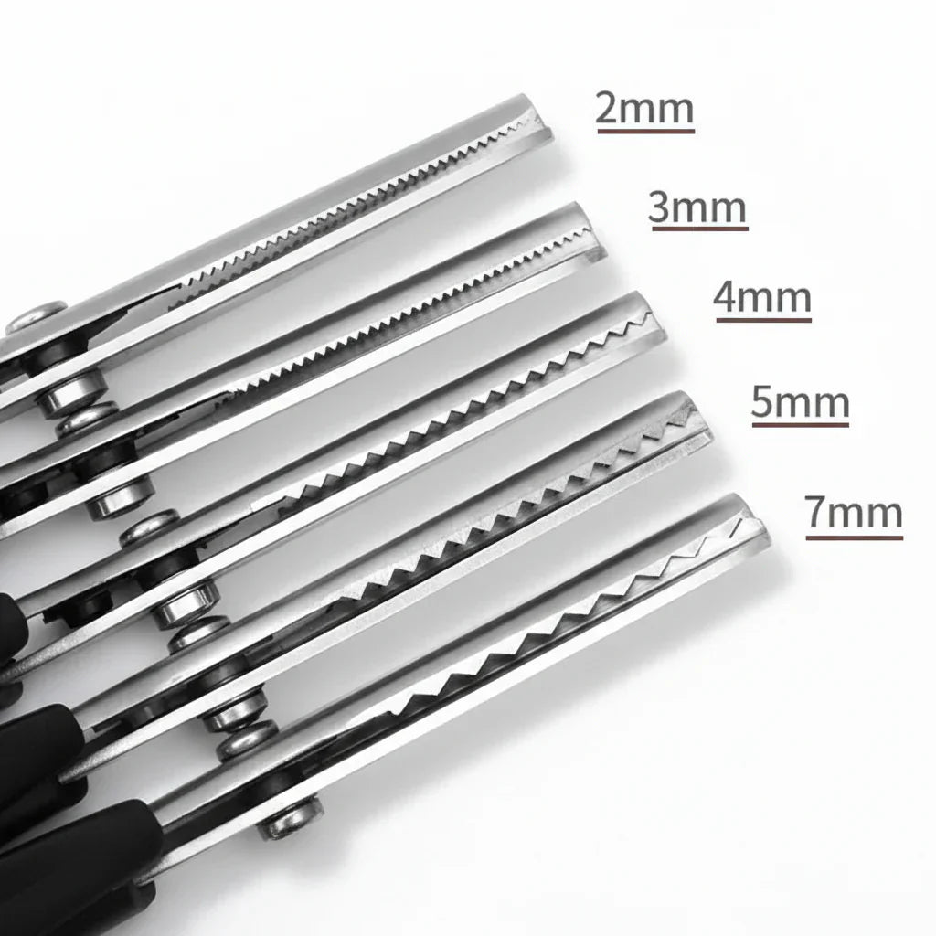 Stainless Steel Pinking Shears For Fabric And Craft Cutting | Temsk