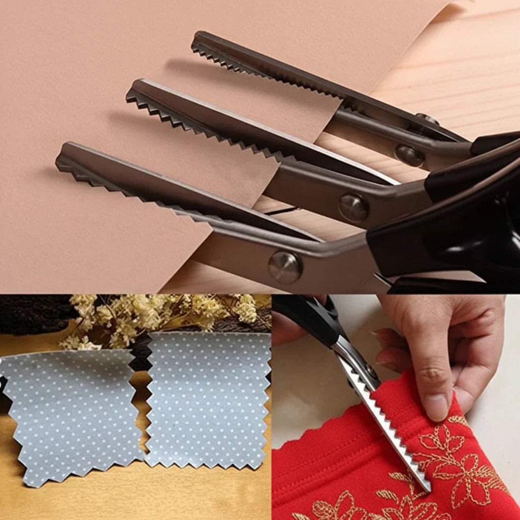 Stainless Steel Pinking Shears For Fabric And Craft Cutting | Temsk