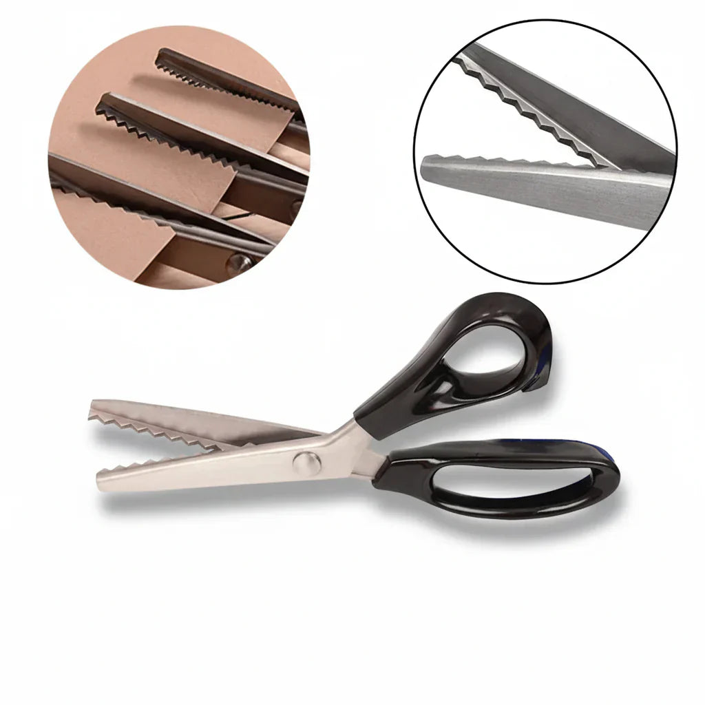 Stainless Steel Pinking Shears For Fabric And Craft Cutting | Temsk