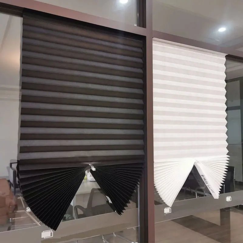 LumenShade Versatile Self-Adhesive Pleated Window Blinds Made Of Nonwoven Fabric | Temsk