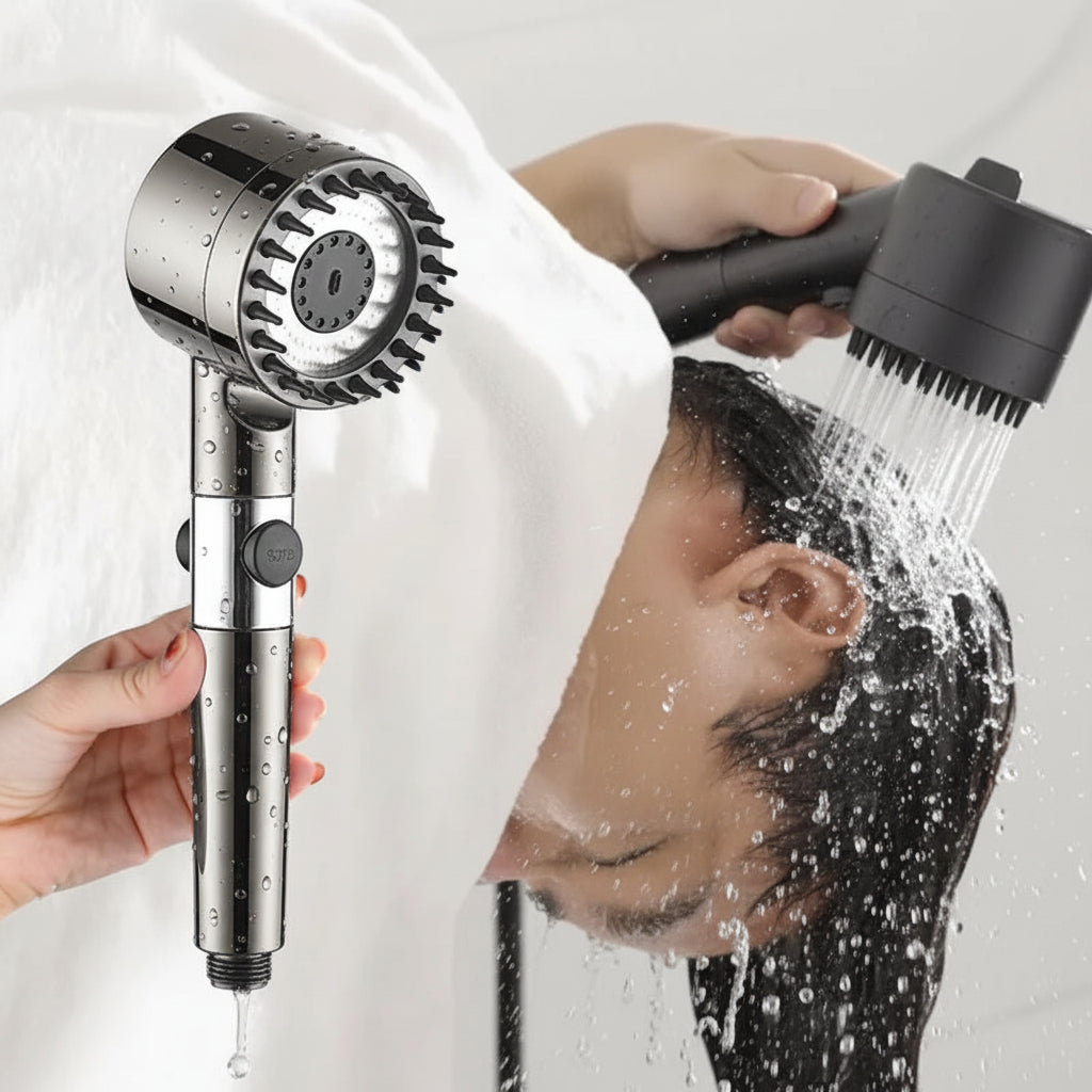 Gefilterter Duschkopf mit Hochdruck-Handbrause | Temsk