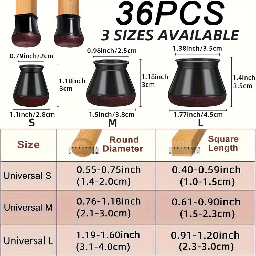 Silicone Chair Leg Protectors For Scratch Resistant Floors | Temsk