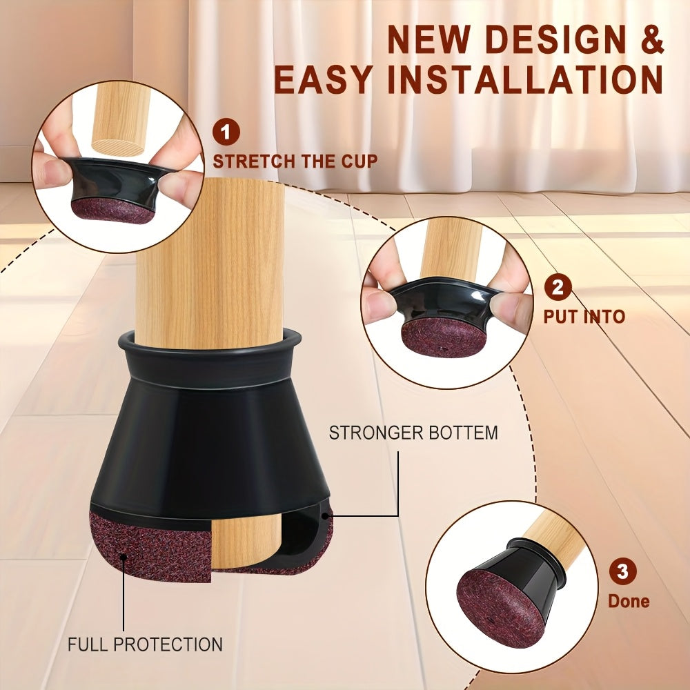 Silicone Chair Leg Protectors For Scratch Resistant Floors | Temsk