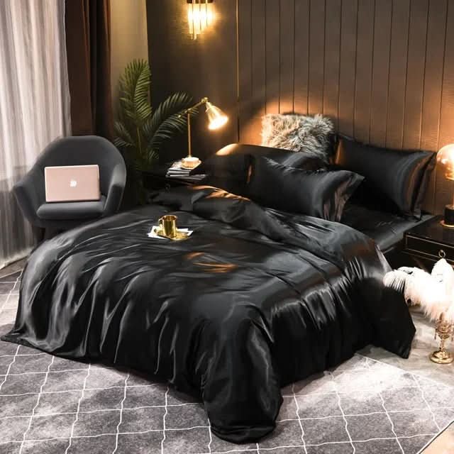 Aurora Silk Luxury Duvet Cover For Restful Sleep Every Night | Temsk