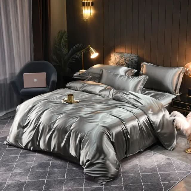 Aurora Silk Luxury Duvet Cover For Restful Sleep Every Night | Temsk