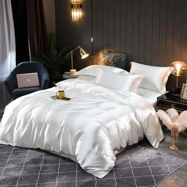 Aurora Silk Luxury Duvet Cover For Restful Sleep Every Night | Temsk