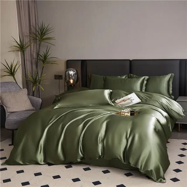 Aurora Silk Luxury Duvet Cover For Restful Sleep Every Night | Temsk