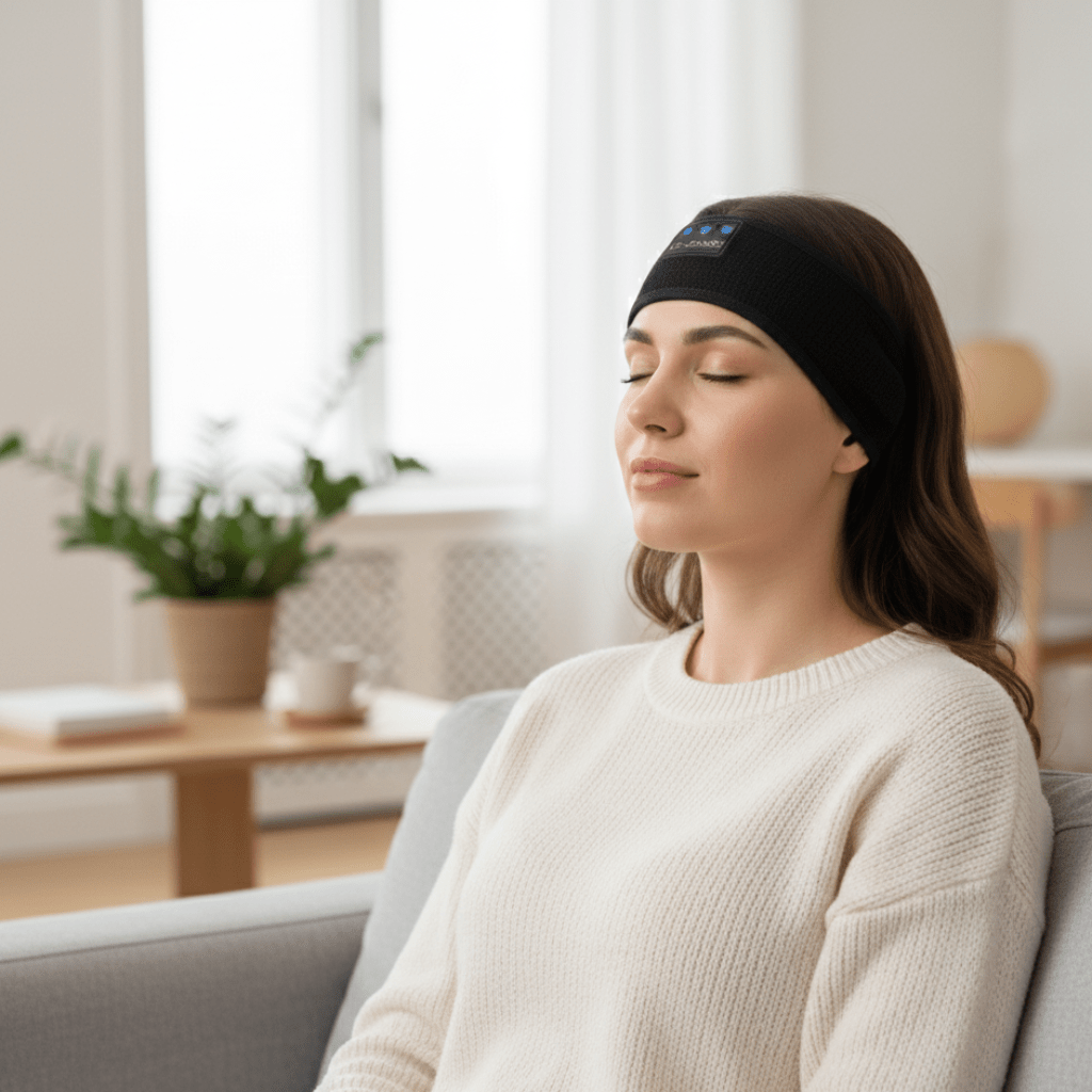 CloudRest Sleep Headband Earphones With 14 Hour Battery Life | Temsk