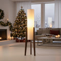 ArborLux Nordic Walnut Wood Floor Lamp With Dimmable LED Lighting | Temsk