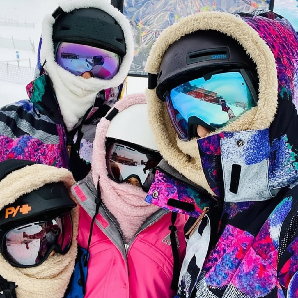 Warm Fleece Balaclava Ski Mask With Windproof Design | Temsk