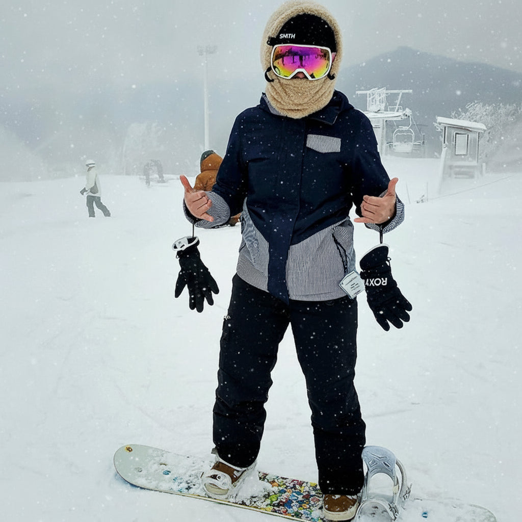 Warm Fleece Balaclava Ski Mask With Windproof Design | Temsk