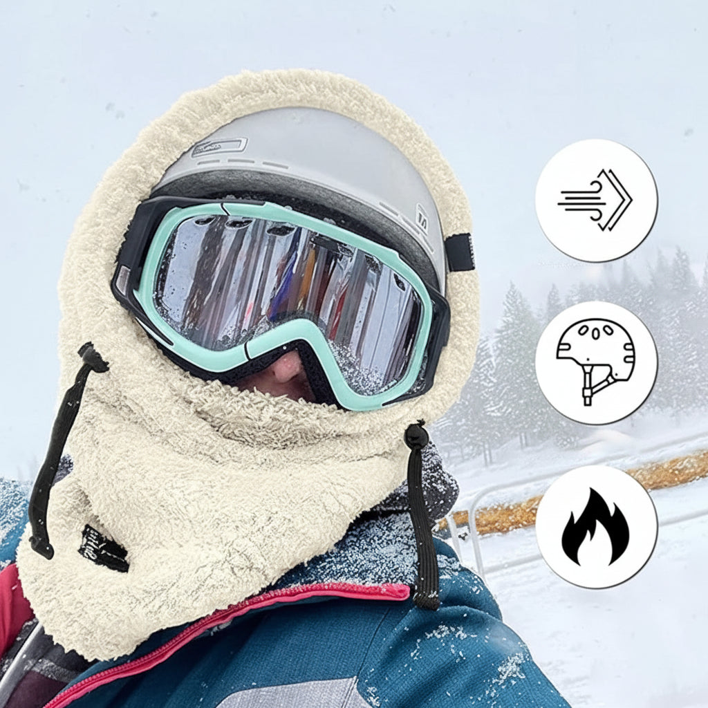 Warm Fleece Balaclava Ski Mask With Windproof Design | Temsk