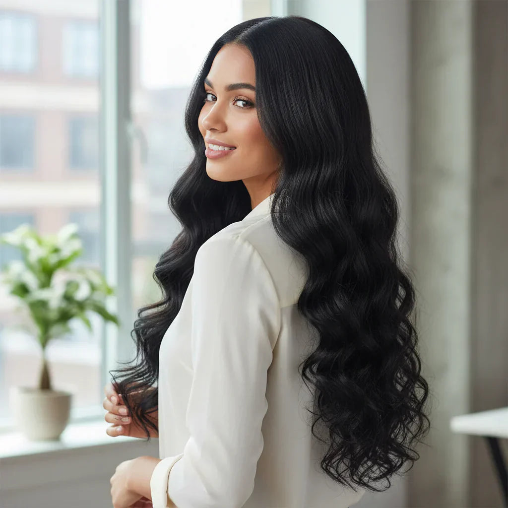 Remy Hair Extensions for Long Wavy Locks Clip In Volume | Temsk