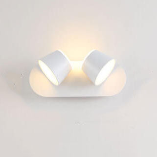 Aurora LED Wall Light With Rotating Cylinder Shade And 1/2/3 Flame Options | Temsk