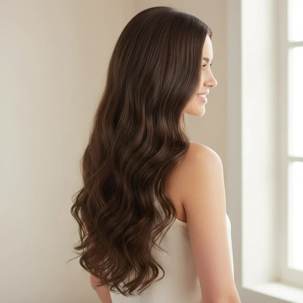 Remy Hair Extensions for Long Wavy Locks Clip In Volume | Temsk