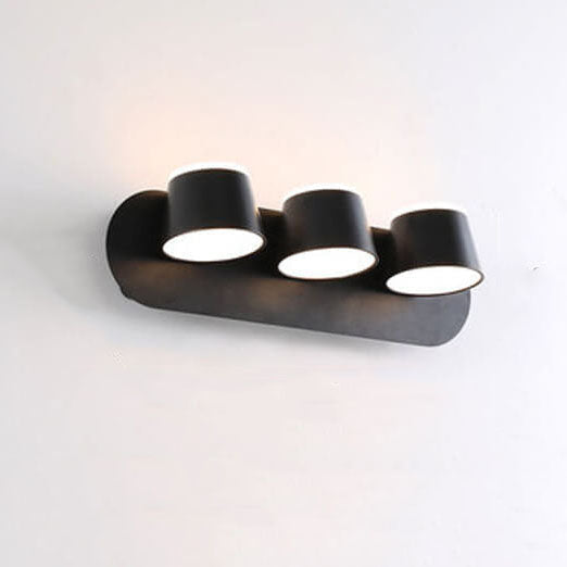 Aurora LED Wall Light With Rotating Cylinder Shade And 1/2/3 Flame Options | Temsk