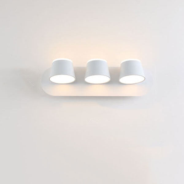 Aurora LED Wall Light With Rotating Cylinder Shade And 1/2/3 Flame Options | Temsk