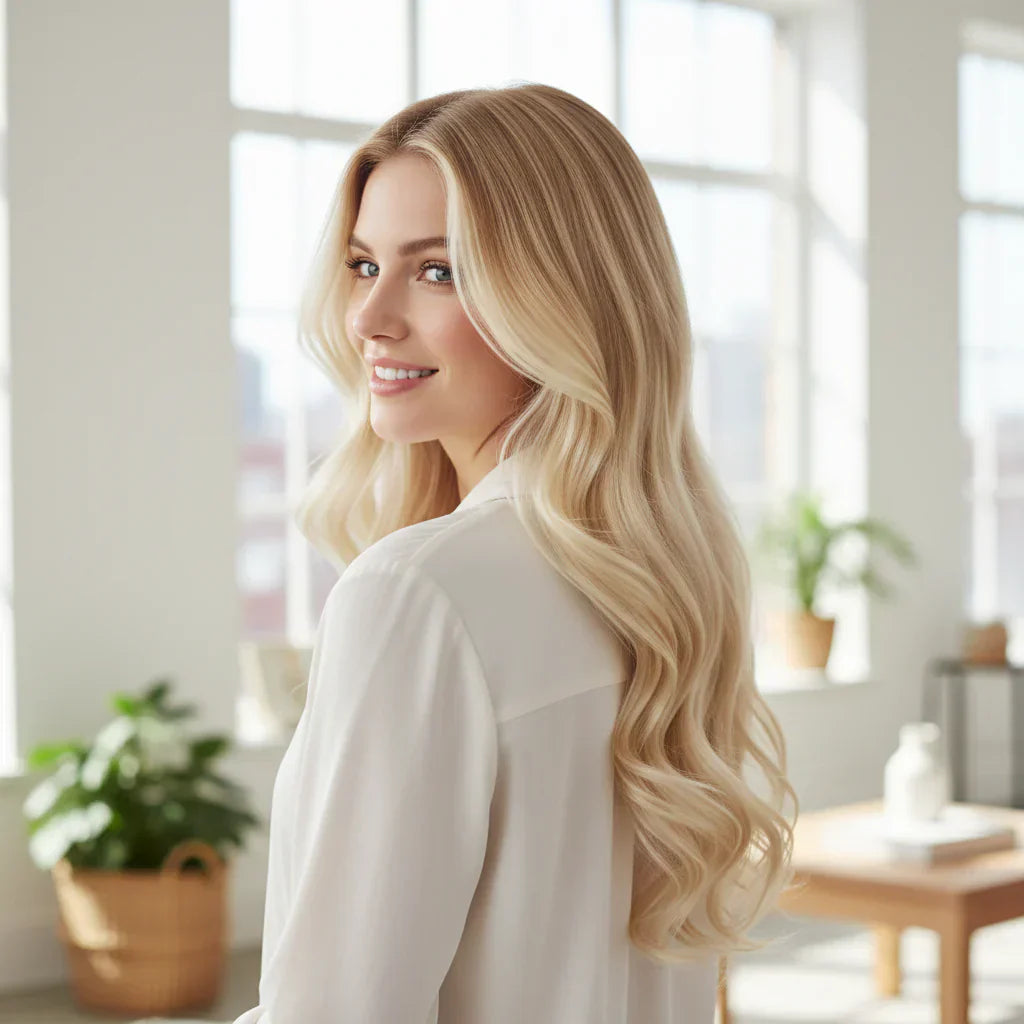 Remy Hair Extensions for Long Wavy Locks Clip In Volume | Temsk