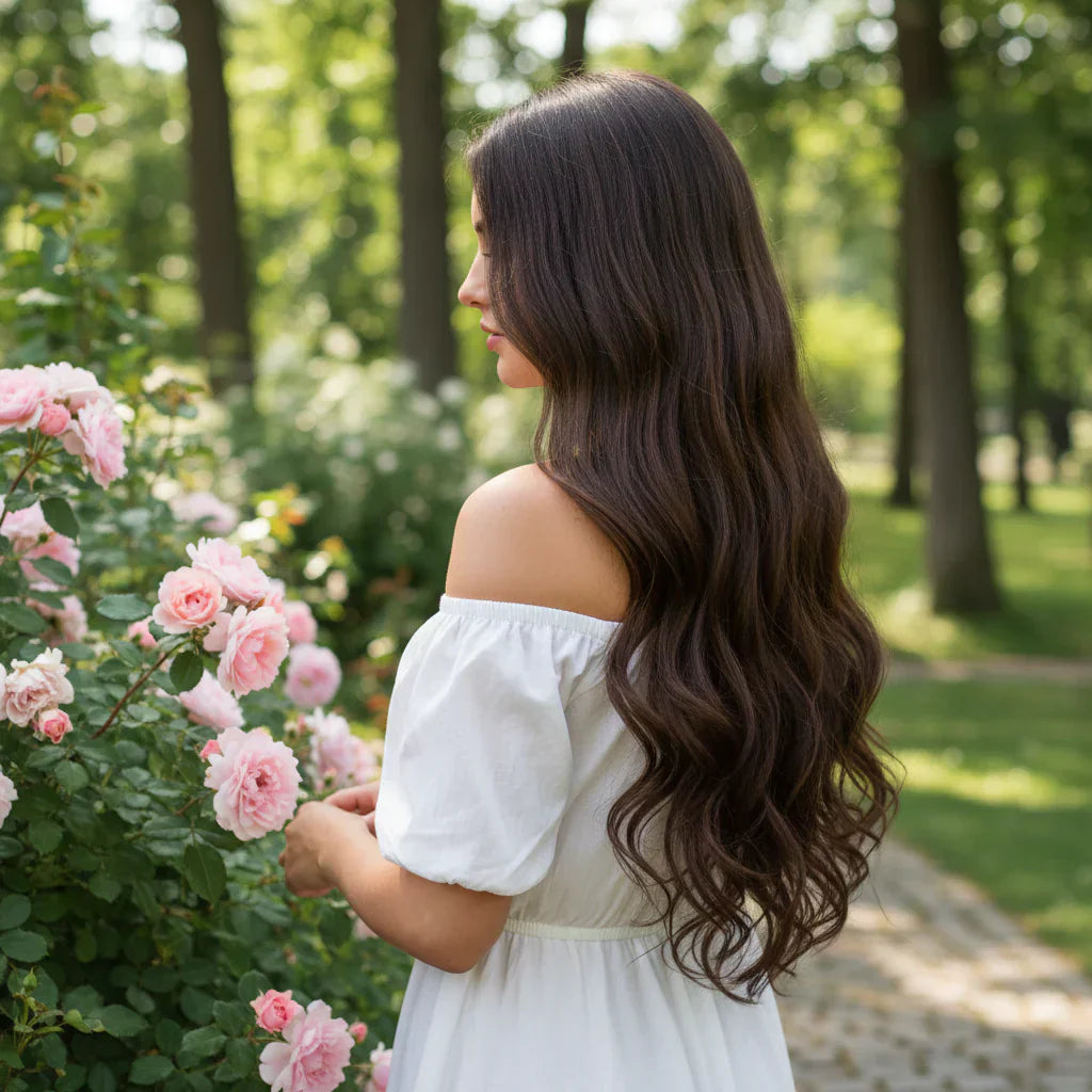 Remy Hair Extensions for Long Wavy Locks Clip In Volume | Temsk