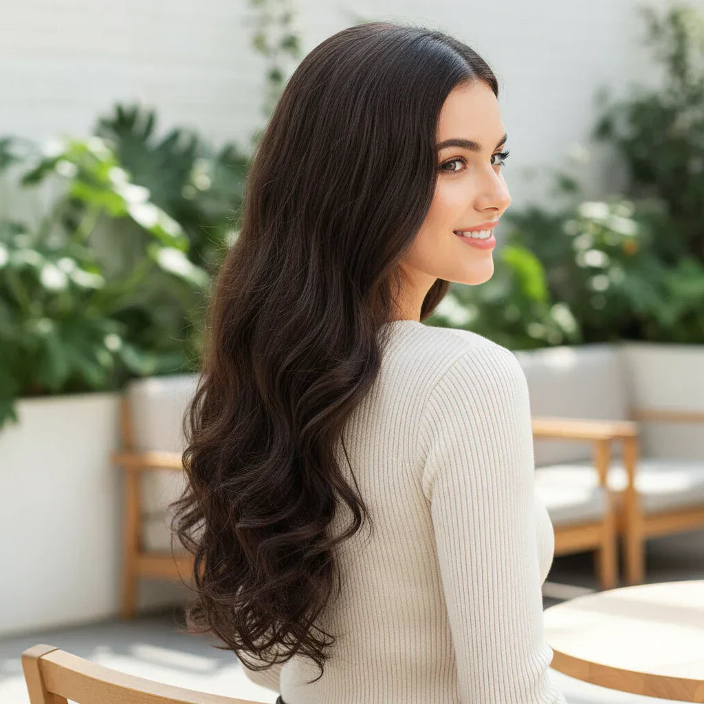 Remy Hair Extensions for Long Wavy Locks Clip In Volume | Temsk