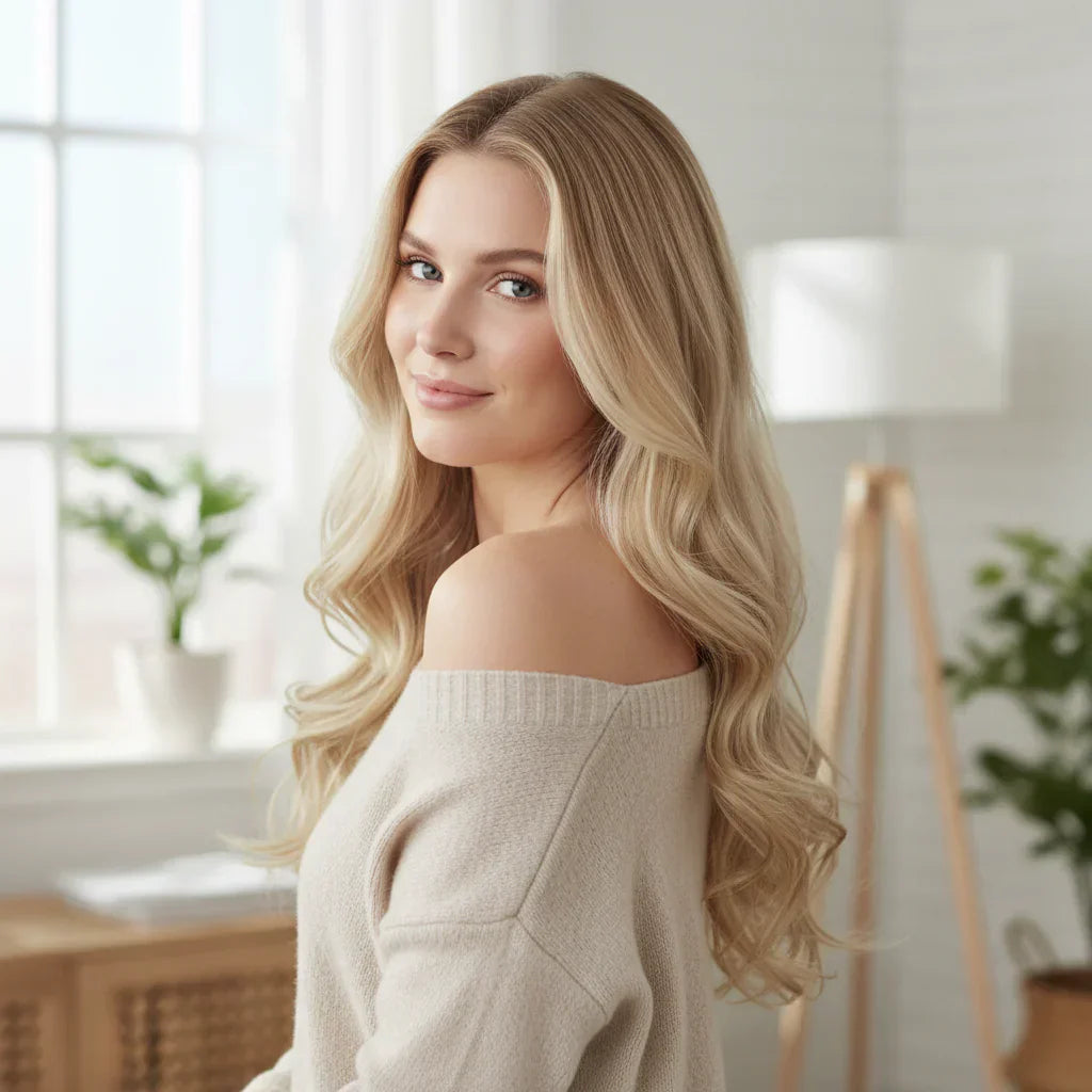Remy Hair Extensions for Long Wavy Locks Clip In Volume | Temsk