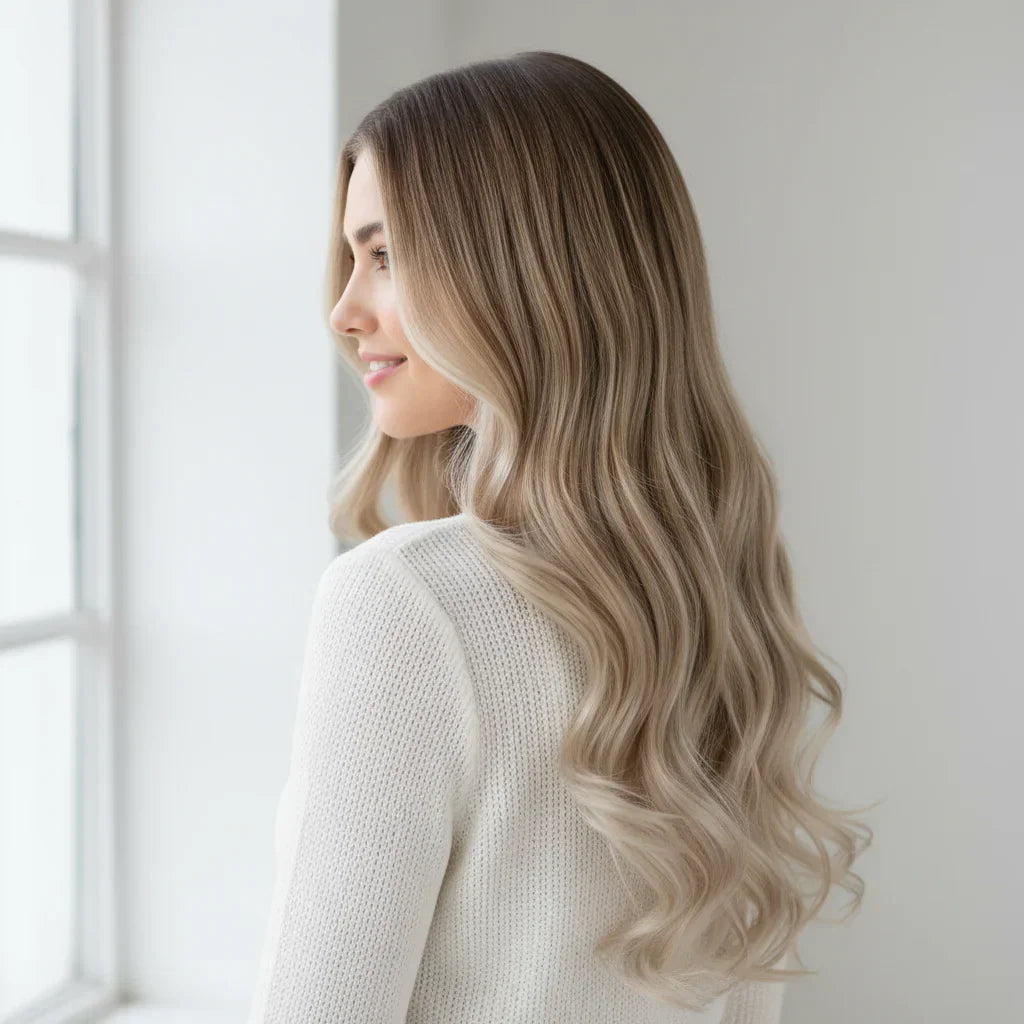 Remy Hair Extensions for Long Wavy Locks Clip In Volume | Temsk
