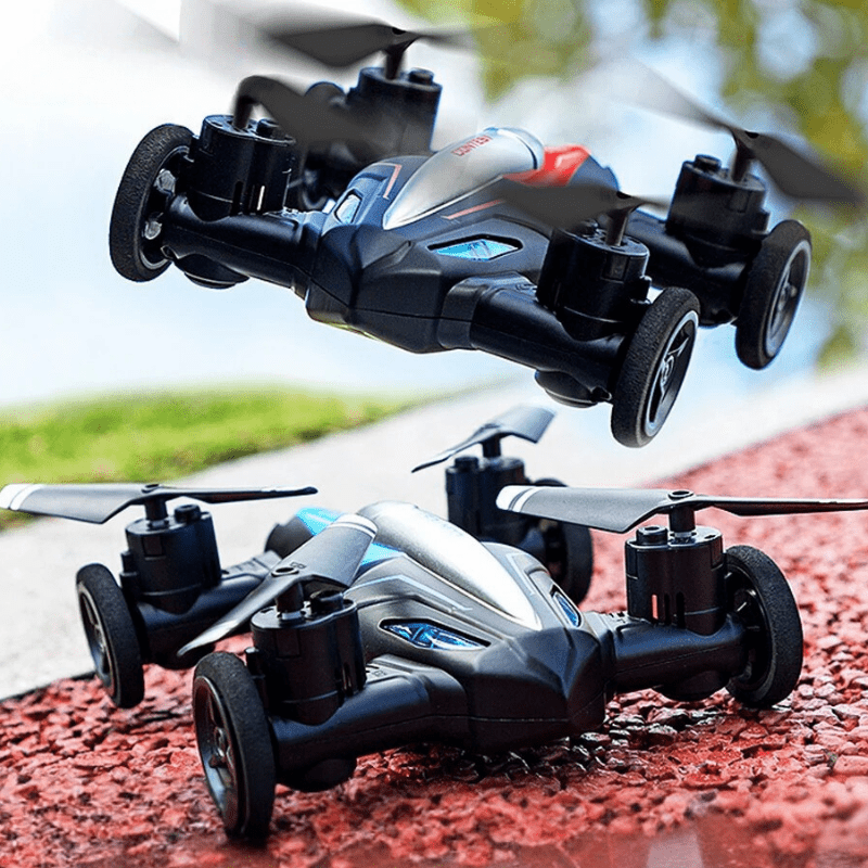 AeroRover 2-In-1 Remote-Controlled Car And Drone For Flying And Driving Fun | Temsk