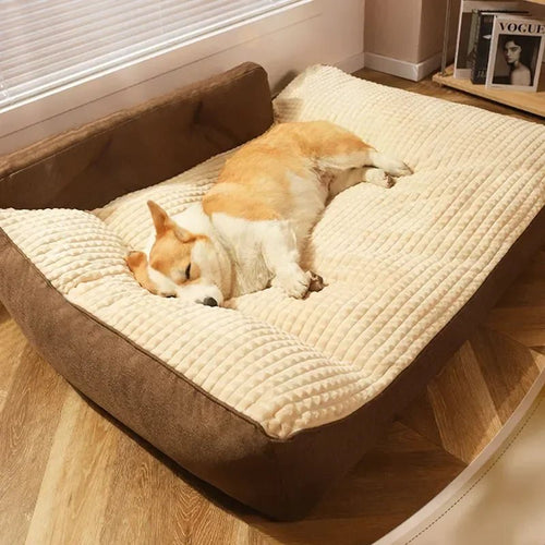 CozyNest Temsk Oversized Thickened Pet Bed With Steady Non Slip Surface For Everyday Comfort