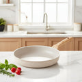 NovaCeram Nonstick Wok and Frying Pan for Induction and Gas Stoves | Temsk