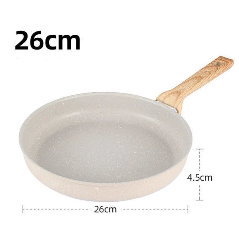 NovaCeram Nonstick Wok and Frying Pan for Induction and Gas Stoves | Temsk