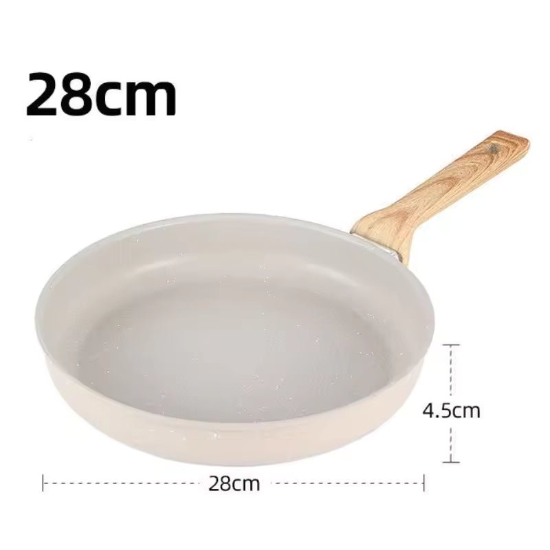 NovaCeram Nonstick Wok and Frying Pan for Induction and Gas Stoves | Temsk