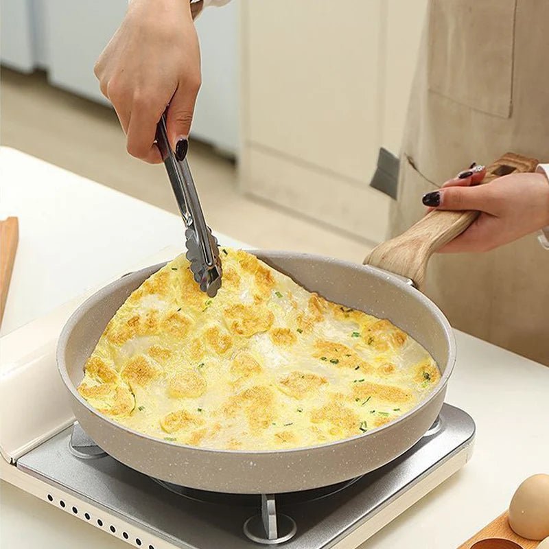 NovaCeram Nonstick Wok and Frying Pan for Induction and Gas Stoves | Temsk
