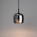 Nova Pendant Light In Black Glass For Contemporary Spaces | Temsk