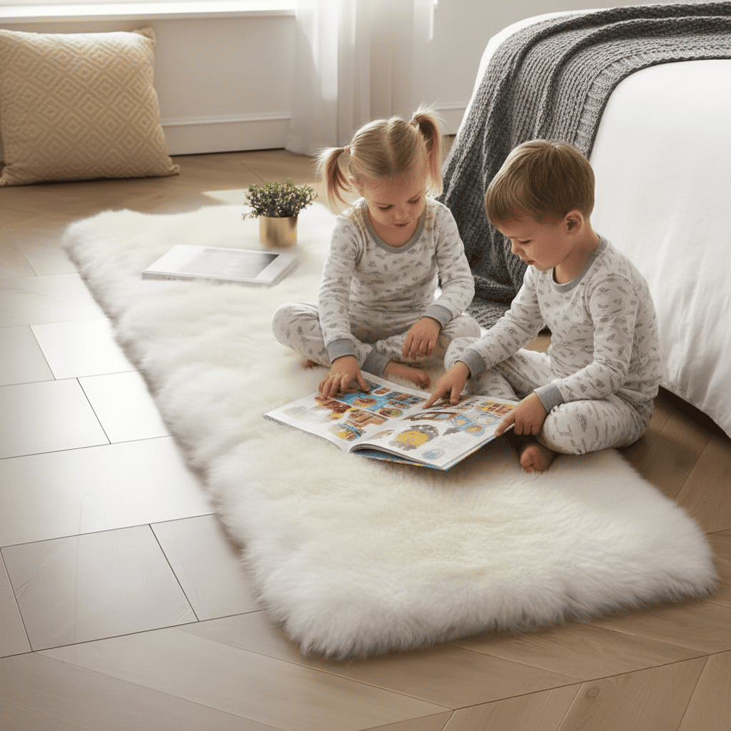 VelvetEase Fluffy Velvet Sofa Cover With Noble Aesthetics | Temsk