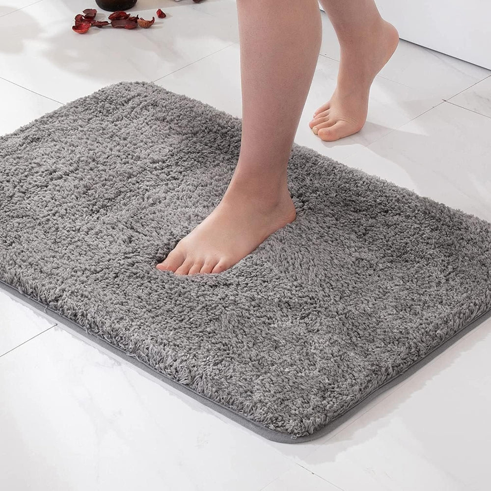 NimbusNest Fluffy Bath Rug With Soft Fur Texture For Homes | Temsk