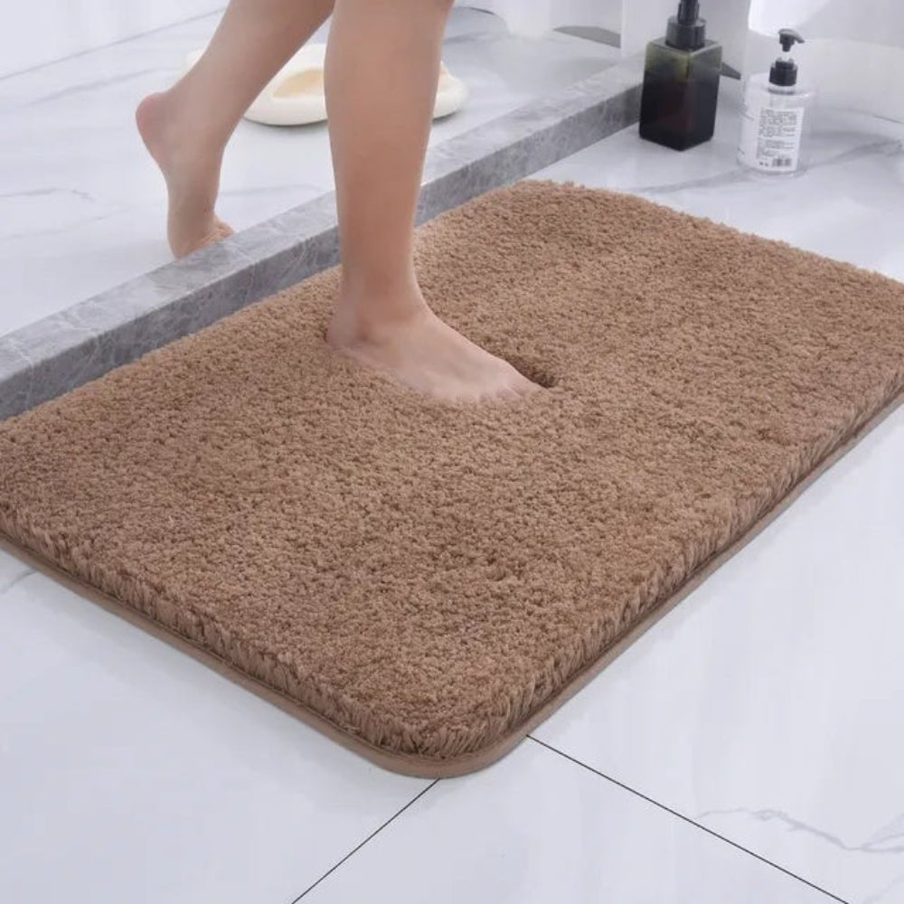 NimbusNest Fluffy Bath Rug With Soft Fur Texture For Homes | Temsk