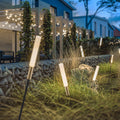 LumenReed Glow Solar LED Reed Lights for a Magical Garden Ambiance | Temsk