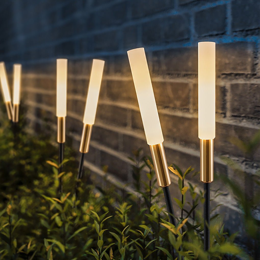 LumenReed Glow Solar LED Reed Lights for a Magical Garden Ambiance | Temsk