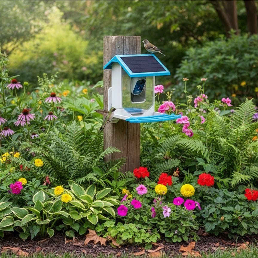 LumaFeeder Solar Bird Feeder With Intelligent 2.4K HD Camera And Night Vision | Temsk
