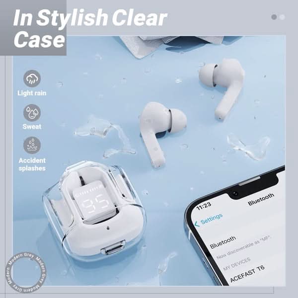 AeroPulse Earbuds Wireless Bluetooth With Outstanding Sound And Touch Controls | Temsk