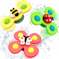 Suction Spinner Bath Toy For Baby Sensory Play And High Chair | Temsk