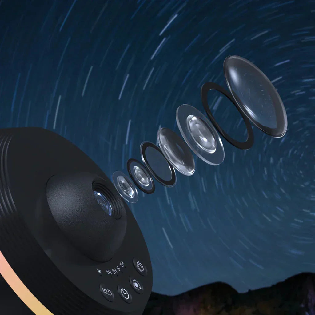 Galaxy Projector Night Light For Bedroom With Starry Sky Display | Temsk