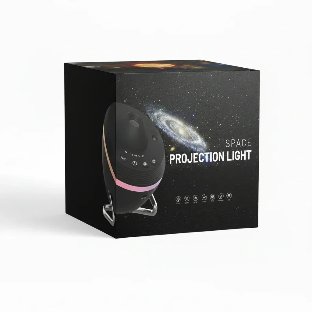 Galaxy Projector Night Light For Bedroom With Starry Sky Display | Temsk