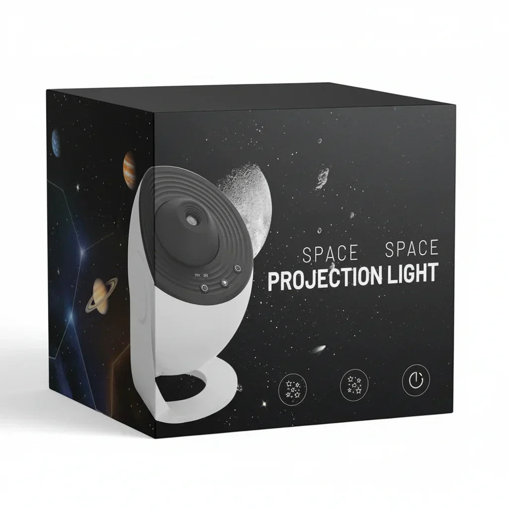 Galaxy Projector Night Light For Bedroom With Starry Sky Display | Temsk