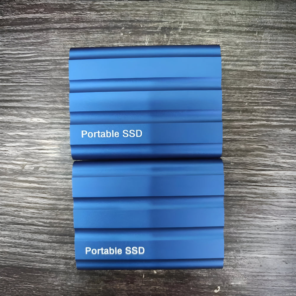 Tragbare SSD-Festplatte mit robustem Metallgehäuse für Reisen | Temsk