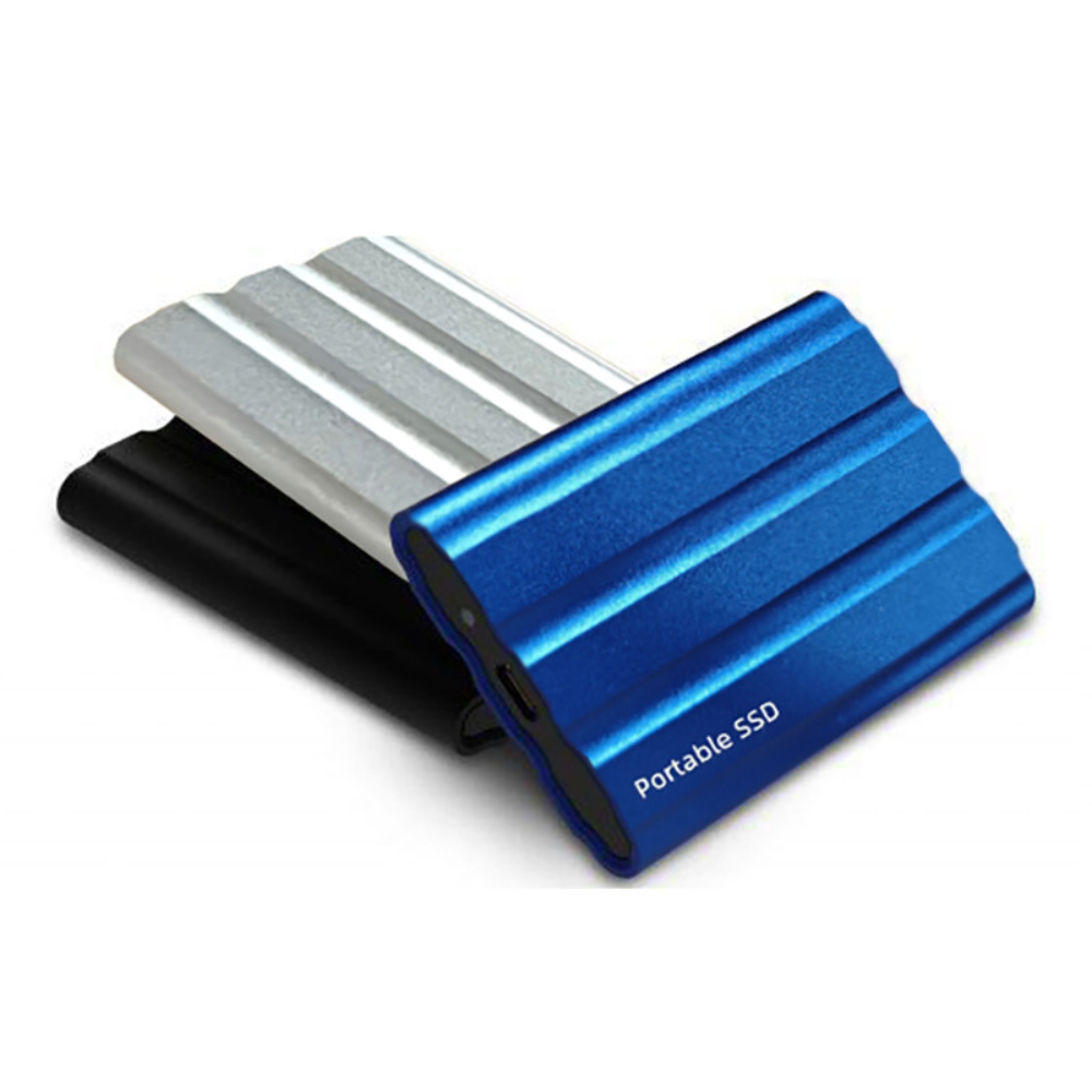 Tragbare SSD-Festplatte mit robustem Metallgehäuse für Reisen | Temsk