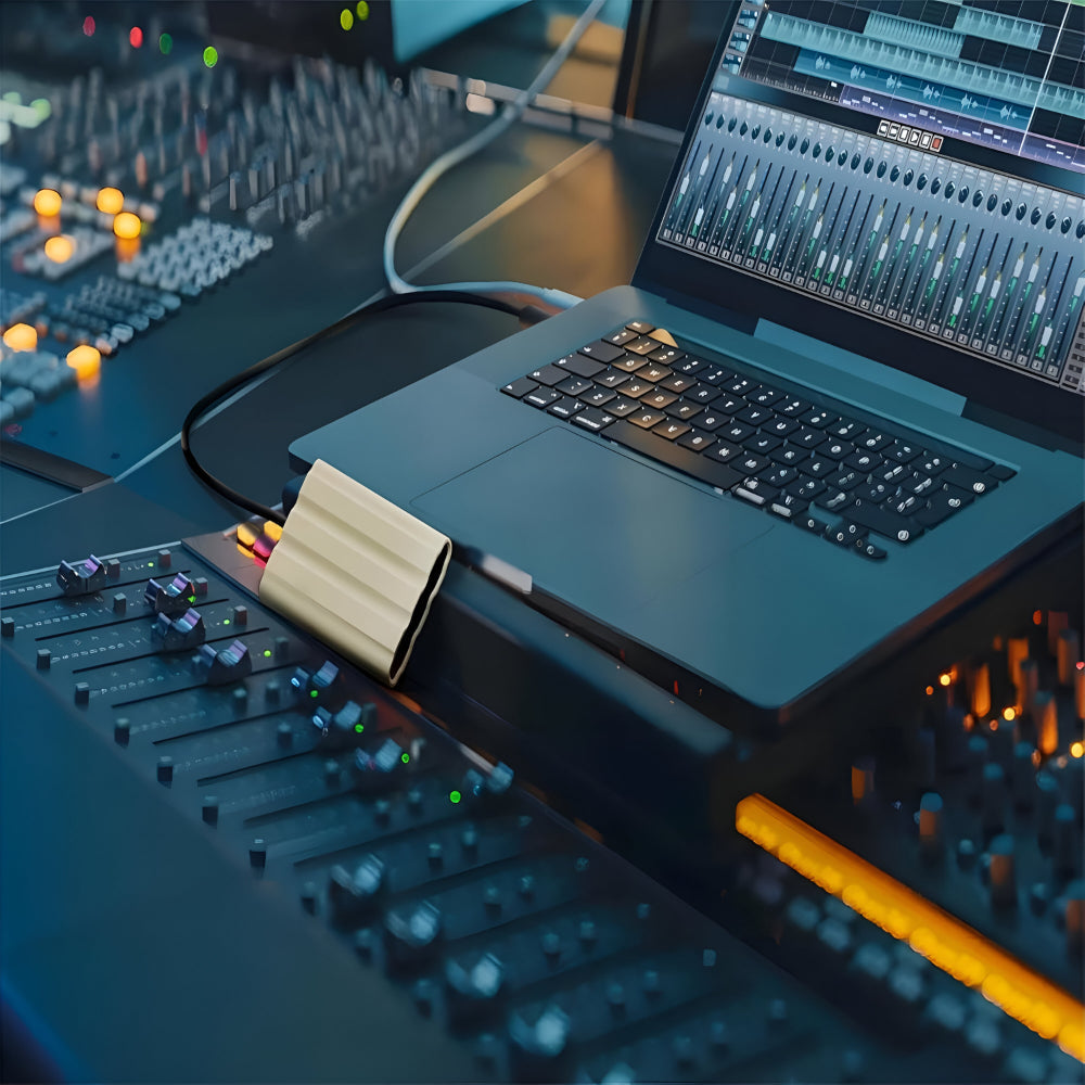 Tragbare SSD-Festplatte mit robustem Metallgehäuse für Reisen | Temsk