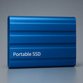 Tragbare SSD-Festplatte mit robustem Metallgehäuse für Reisen | Temsk